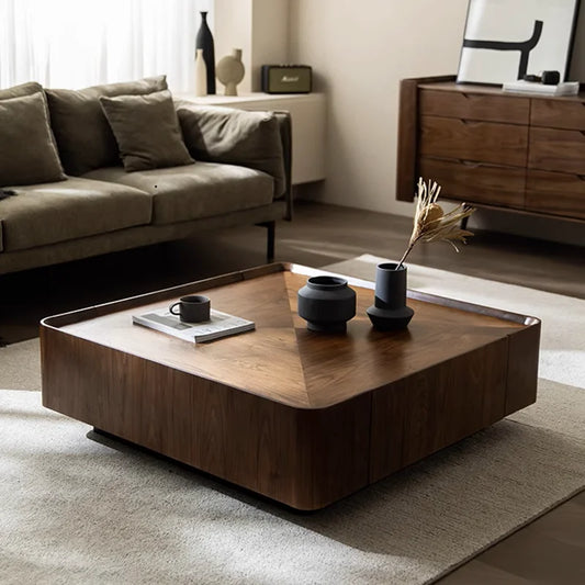 Peach Wood Coffee Table