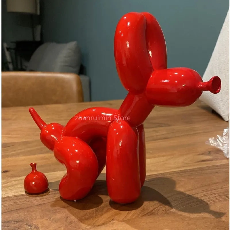 Balloon Doggy Poo Statue