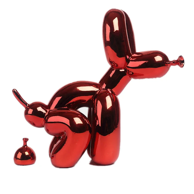 Balloon Doggy Poo Statue