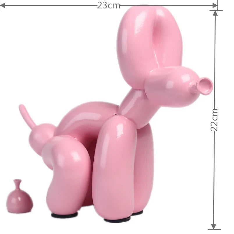 Balloon Doggy Poo Statue