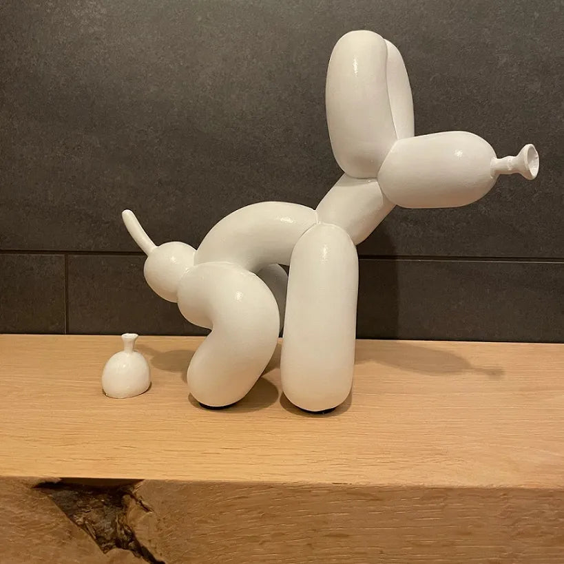 Balloon Doggy Poo Statue