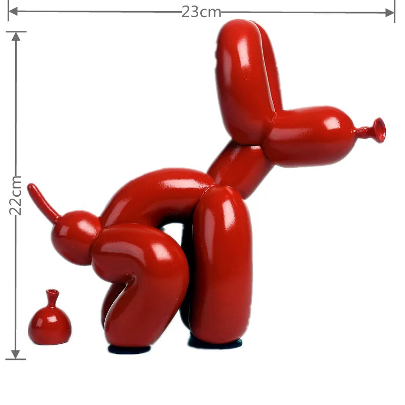 Balloon Doggy Poo Statue