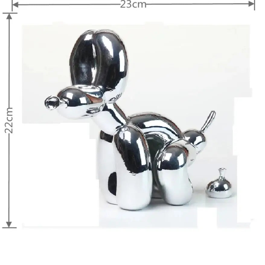 Balloon Doggy Poo Statue