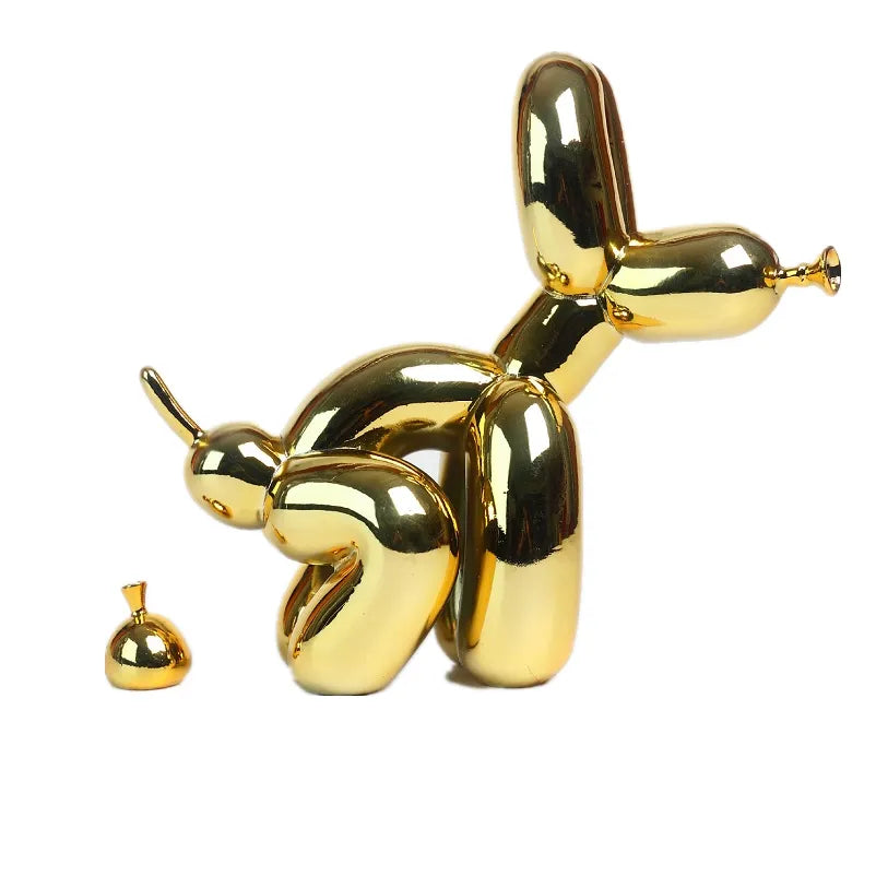 Balloon Doggy Poo Statue