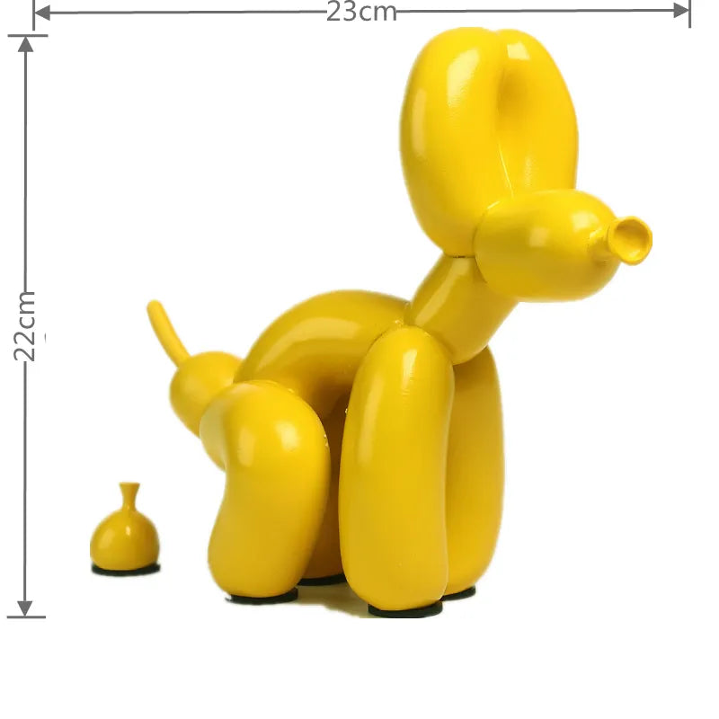 Balloon Doggy Poo Statue